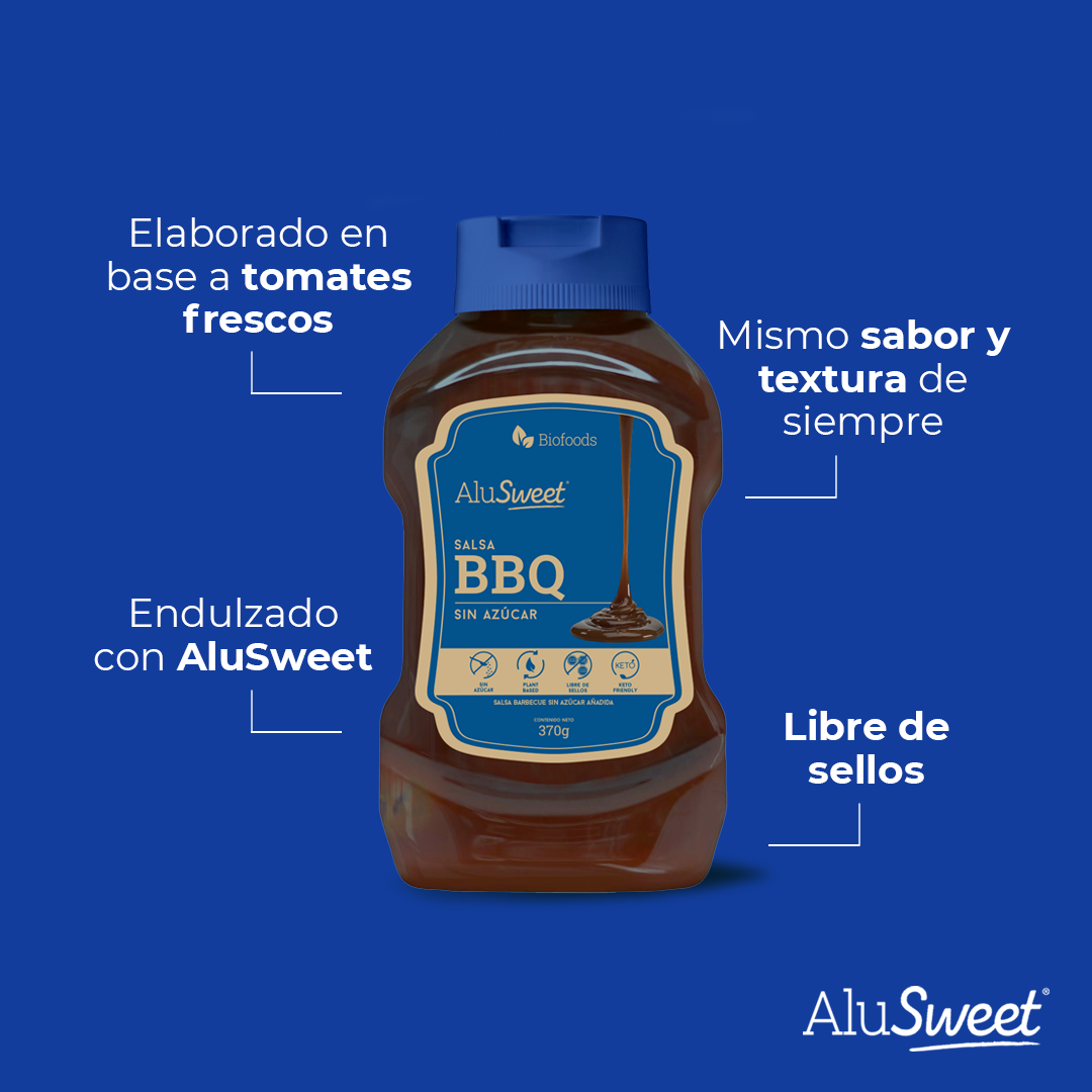 AluSweet Salsa Barbecue Sin Azúcar