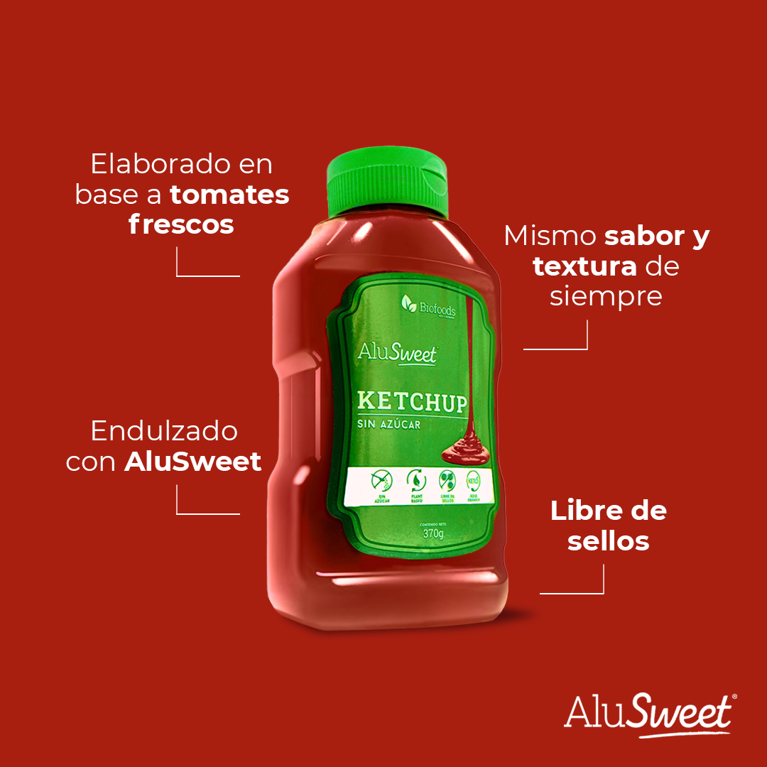 AluSweet Ketchup Sin Azúcar